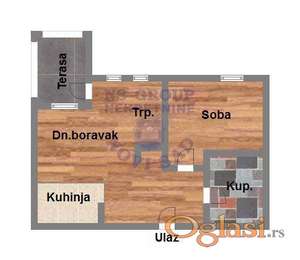 Jednoiposoban 43m2 Mišeluk